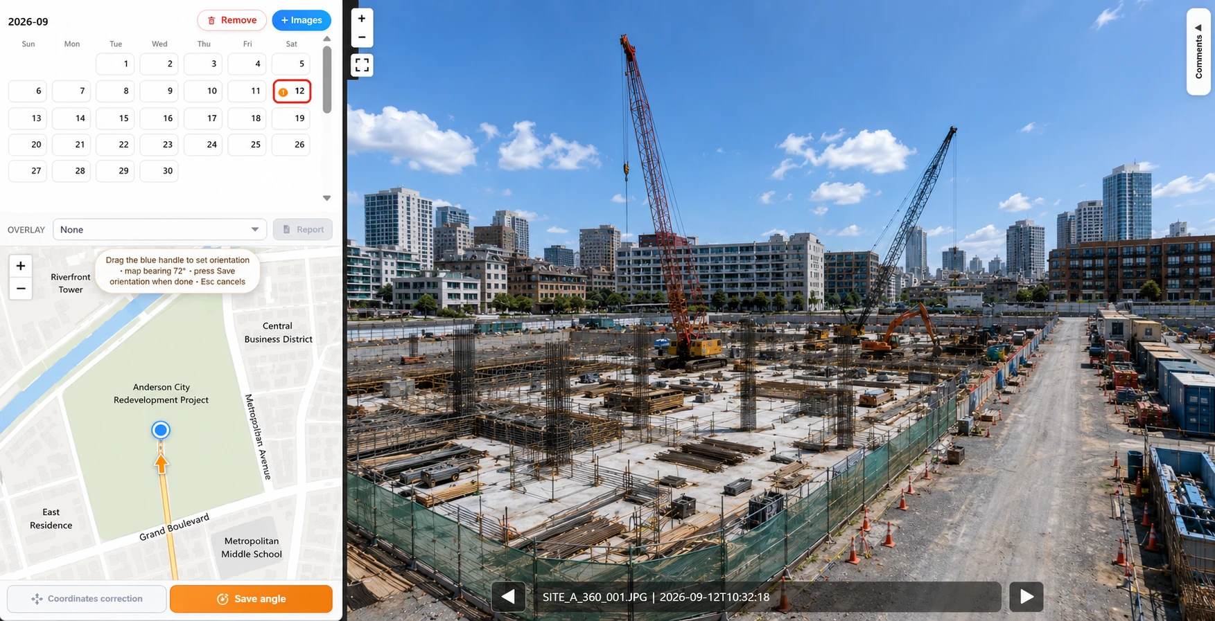 Mapture360 Viewer Navigation & UI Controls Guide